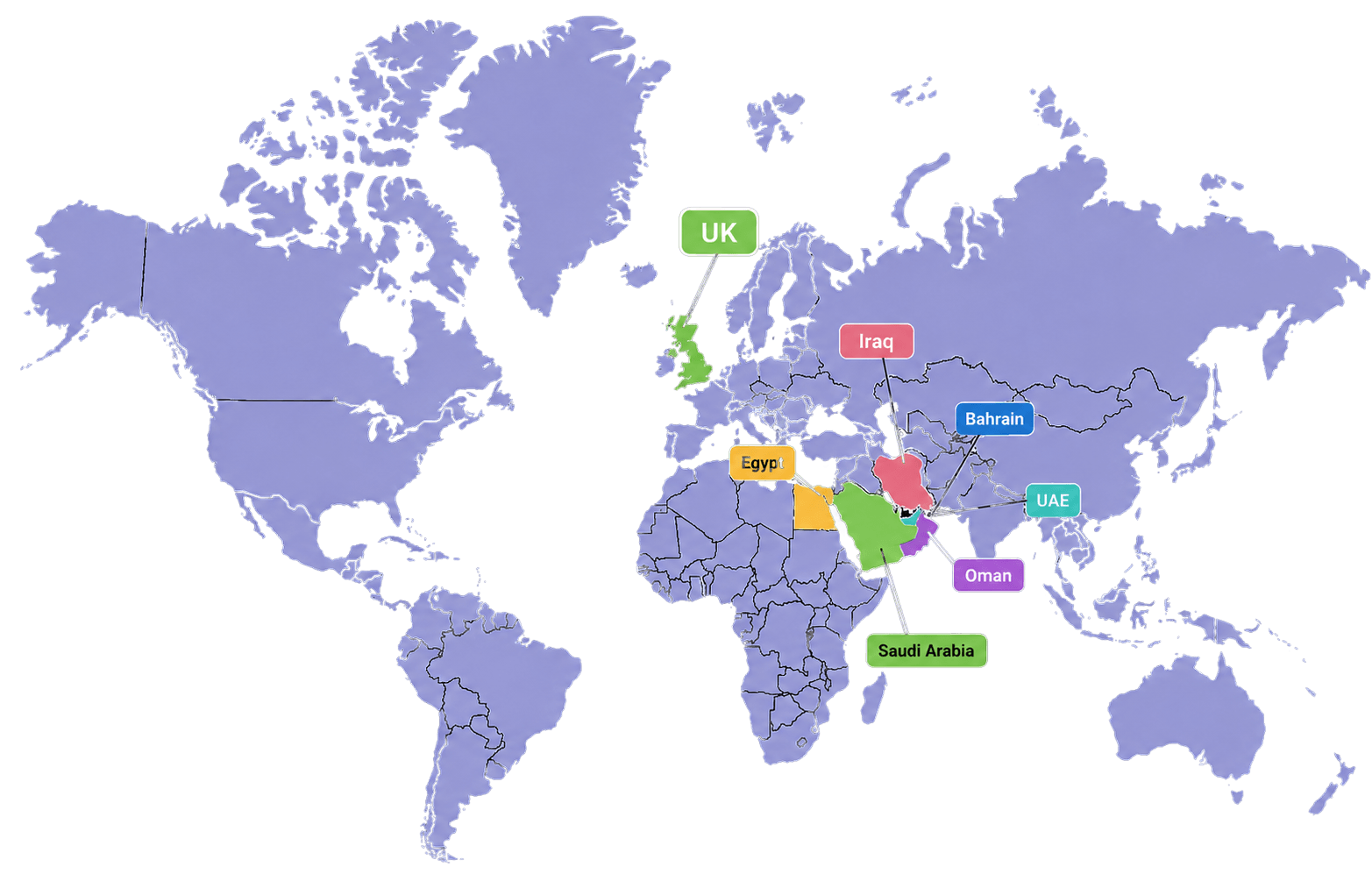 Operating across the Middle East and beyond